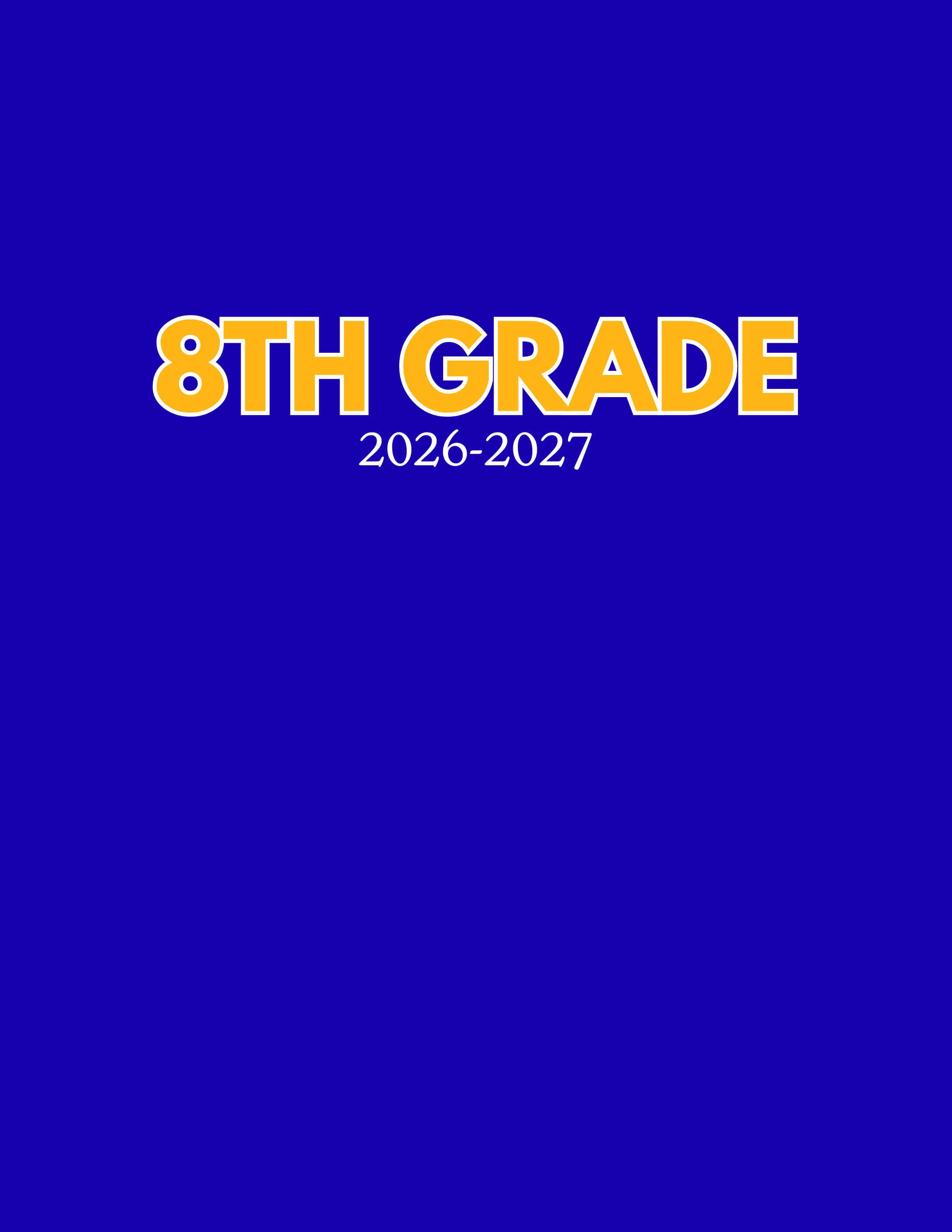 8TH GRADE SHIRT