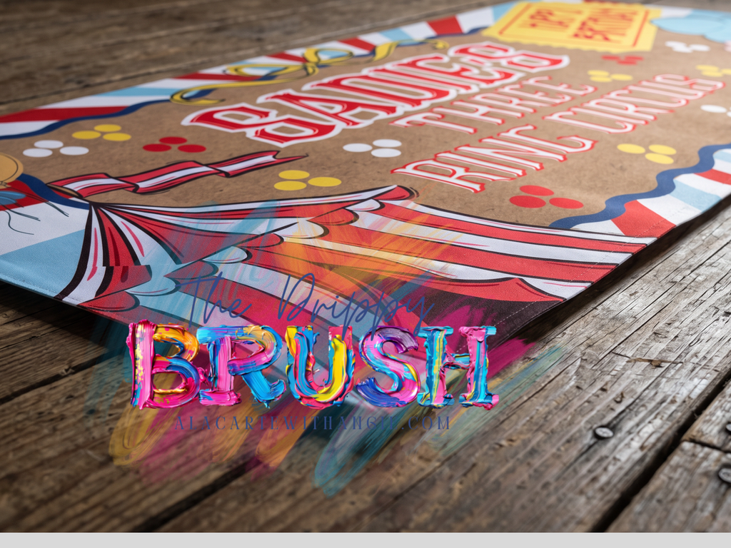 Digital Download Banner Design- CIRCUS