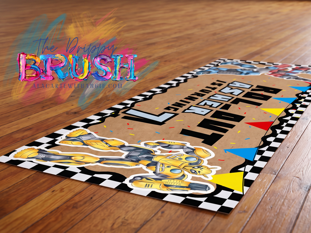 Digital Download Banner Design- Transformers