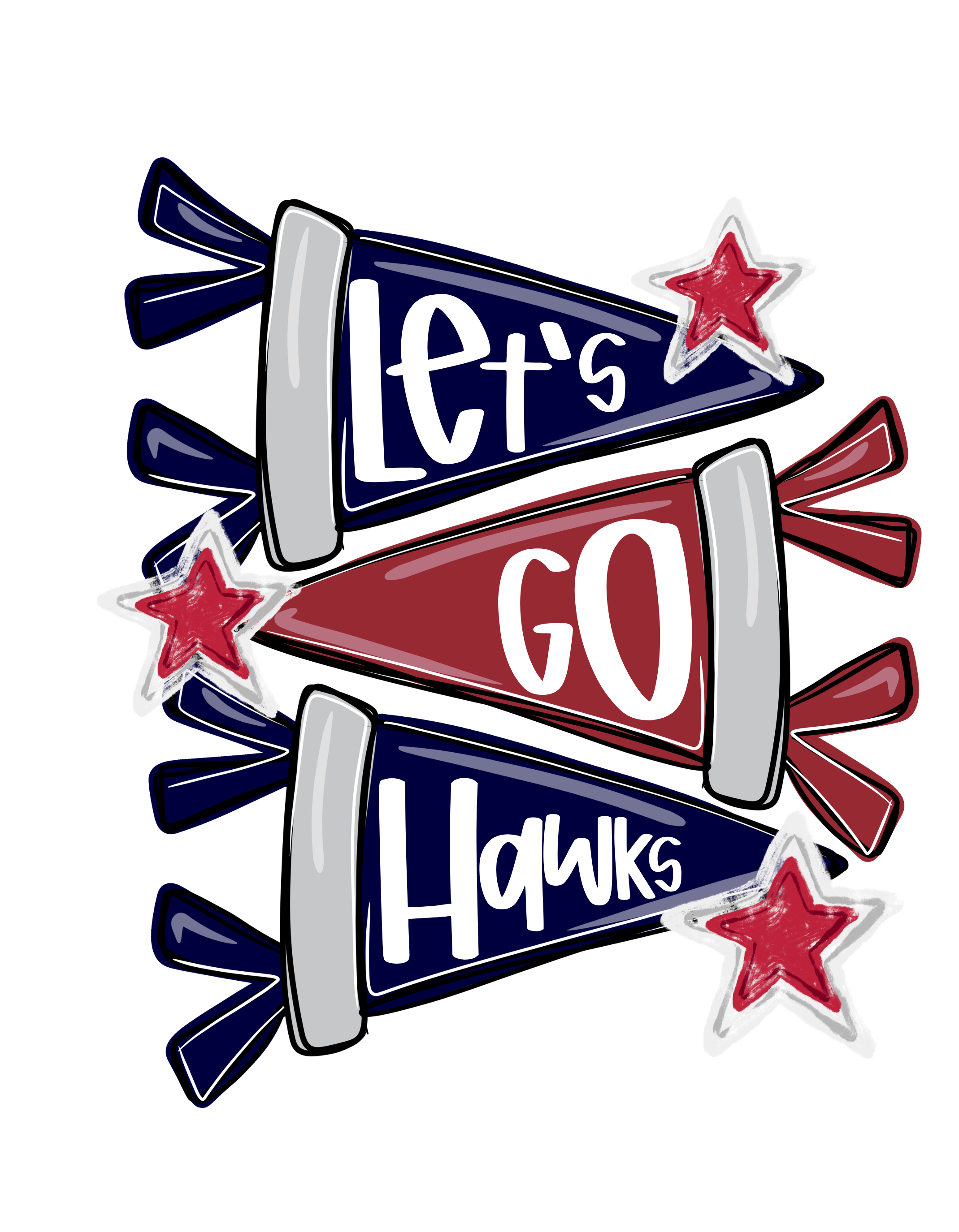 SCHOOL SPIRIT WEAR-HAWKS