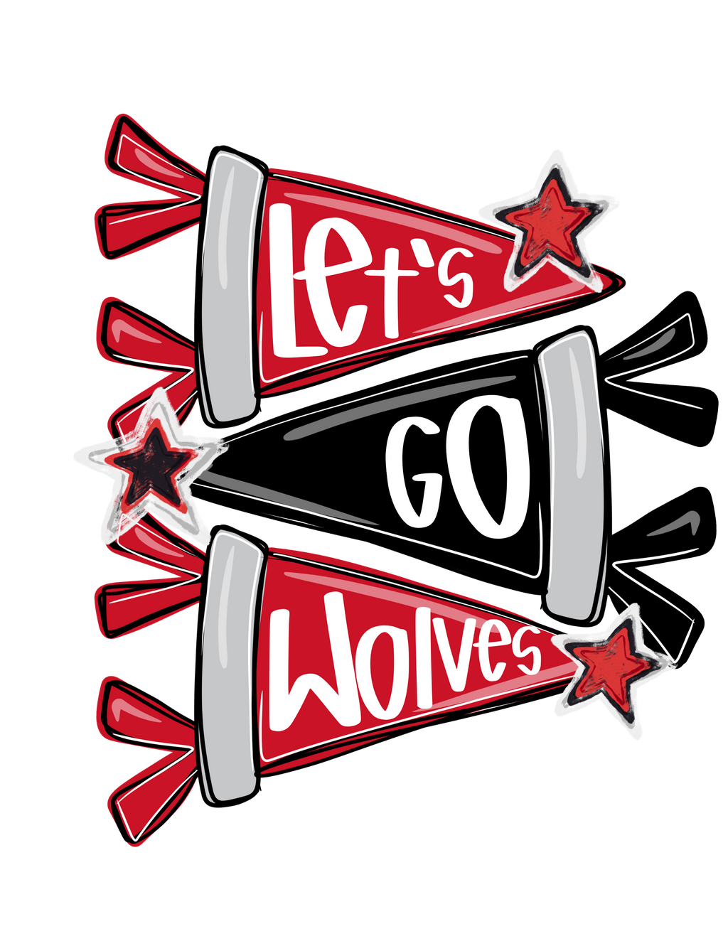 SCHOOL SPIRIT WEAR-WOLVES