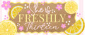Digital Download Banner Design- LEMON LOVE