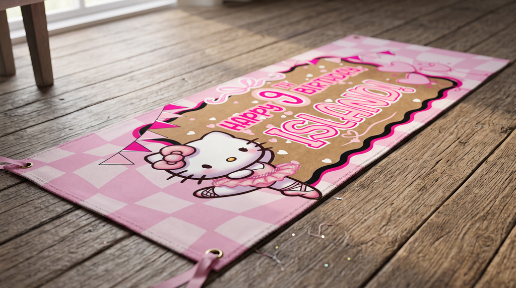 Digital Download Banner Design- HELLO KITTY