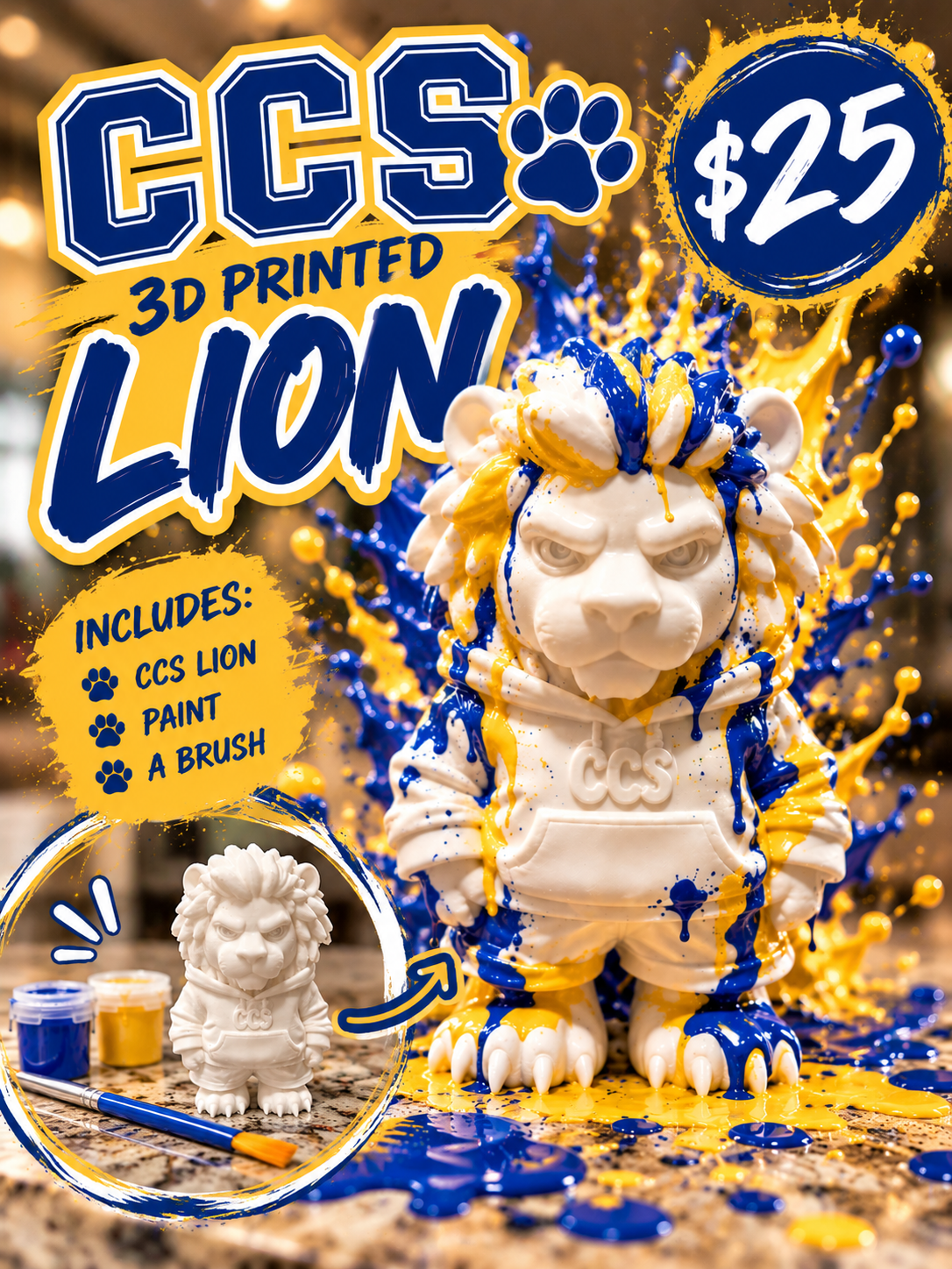 Let's Paint A Lion!