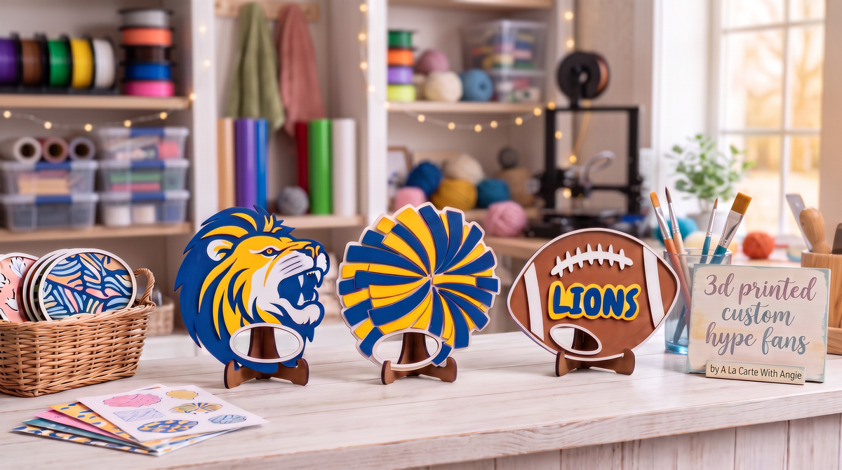 TURN UP THE HYPE WITH CUSTOM 3D HYPE FANS!