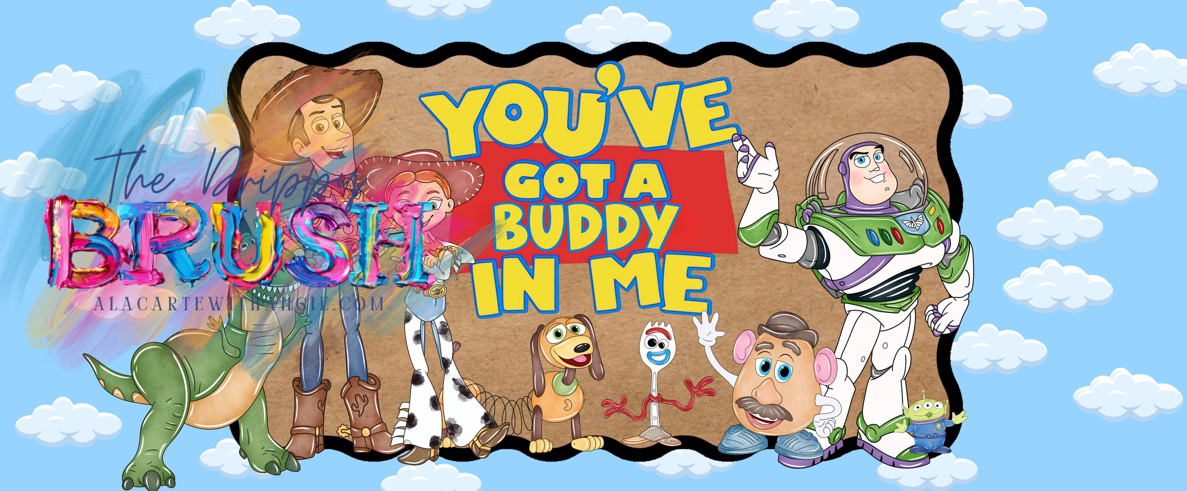 Digital Download Banner Design- TOY STORY 1