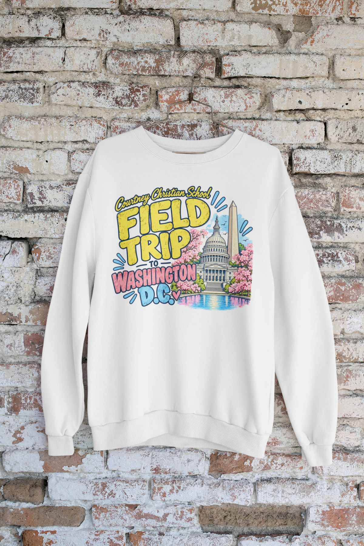 Washington, D.C. Field Trip 2026 – Shirt or Sweatshirt!