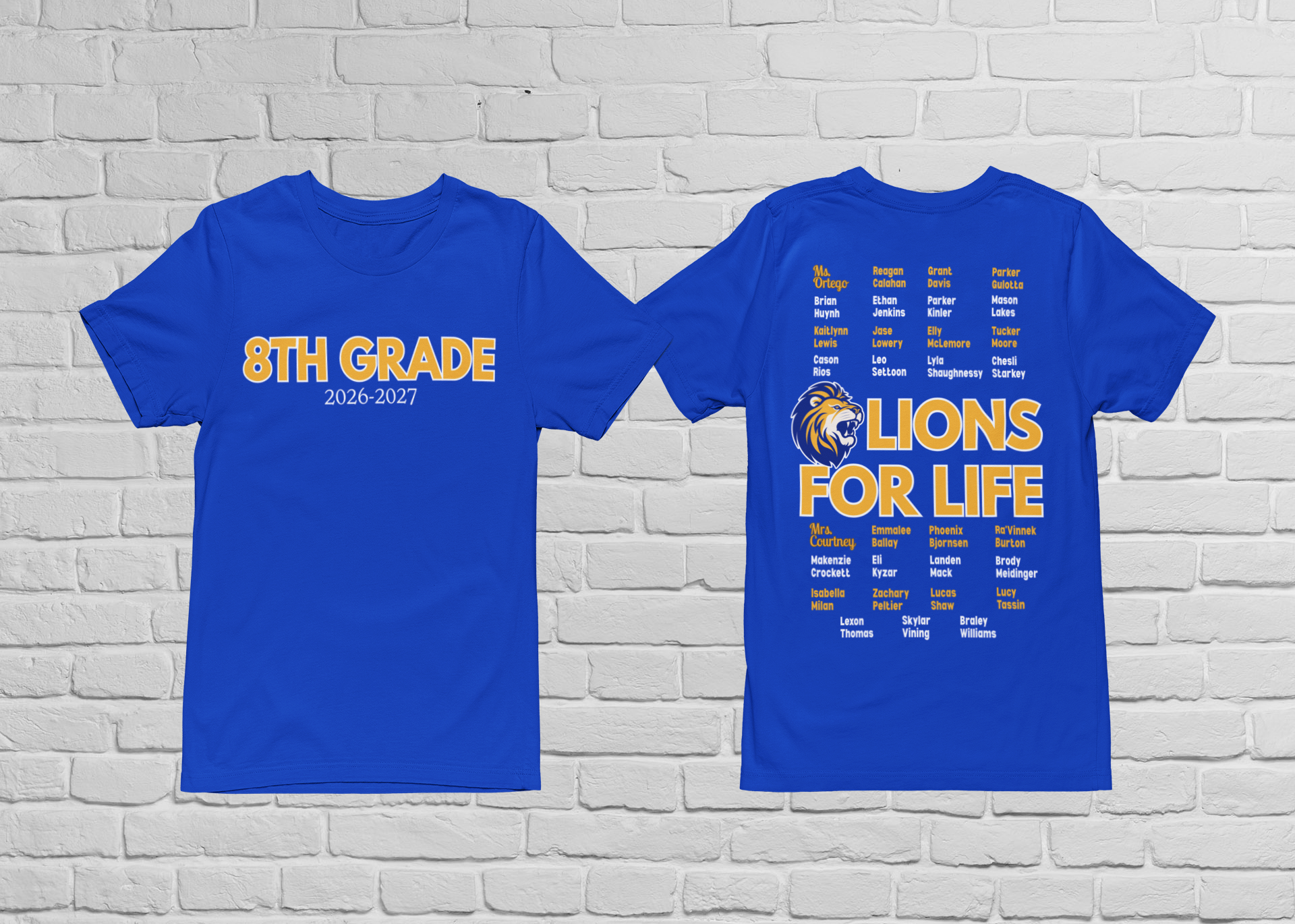 8TH GRADE SHIRT
