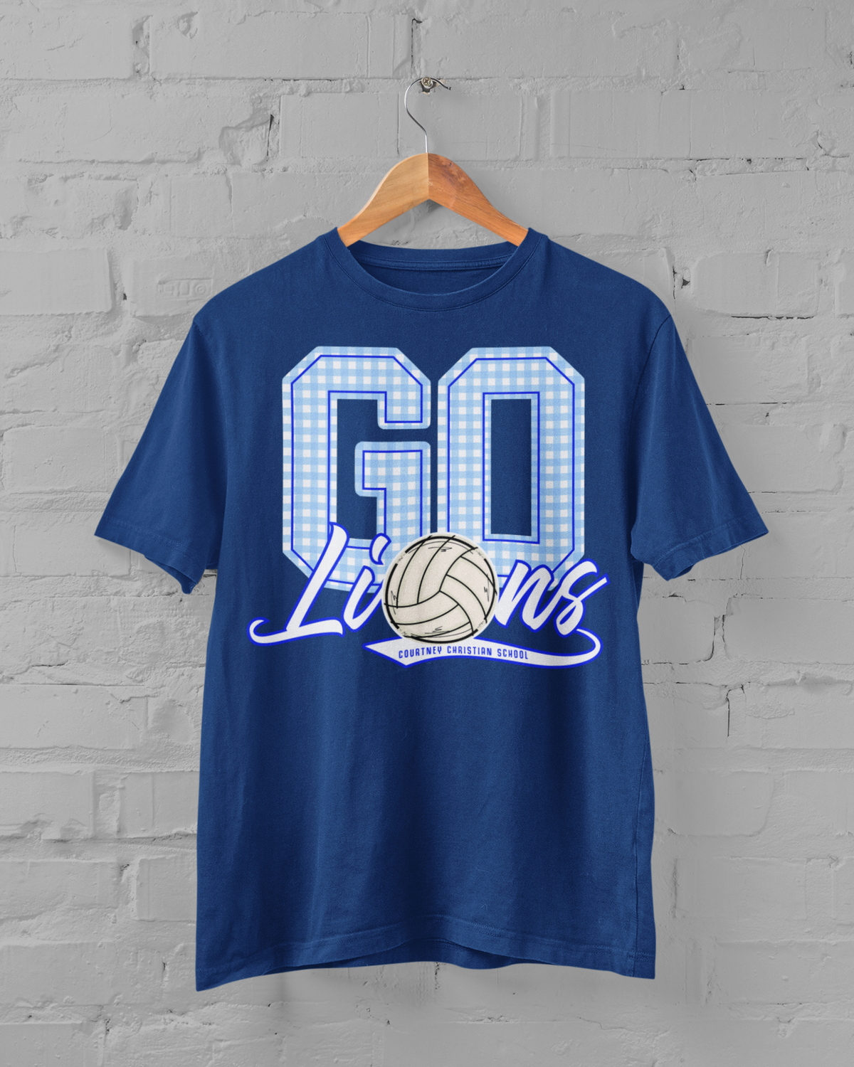 GO VOLLEYBALL - GINGHAM
